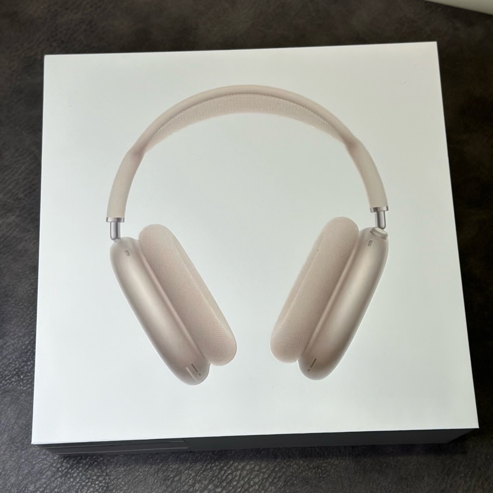 The Apple AirPods Max in Silver feel free to reach out everything new!